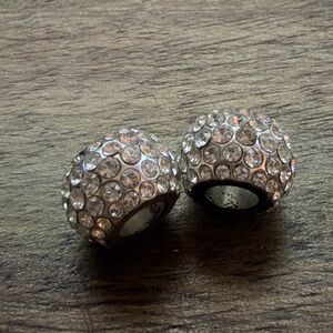 Brighton Beads/Spacers Set of 2 crystals